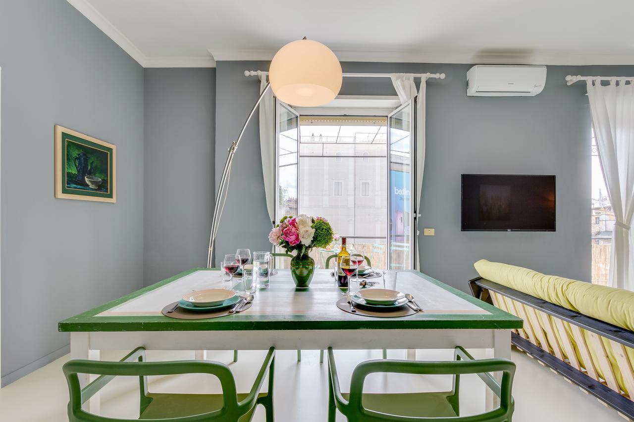 Rome As You Feel - Pellegrino Luxury Apartment With Balcony Exterior foto